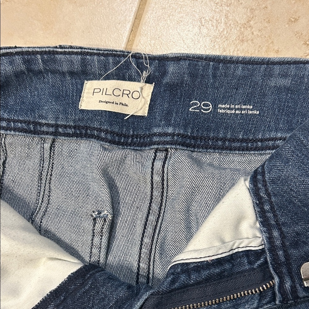 Anthropologie Pilcro Relaxed Fit Denim Jeans - Picture 4 of 7
